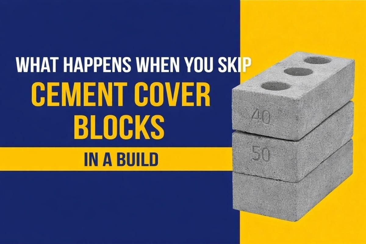 What Happens When You Skip Cement Cover Blocks in a Build