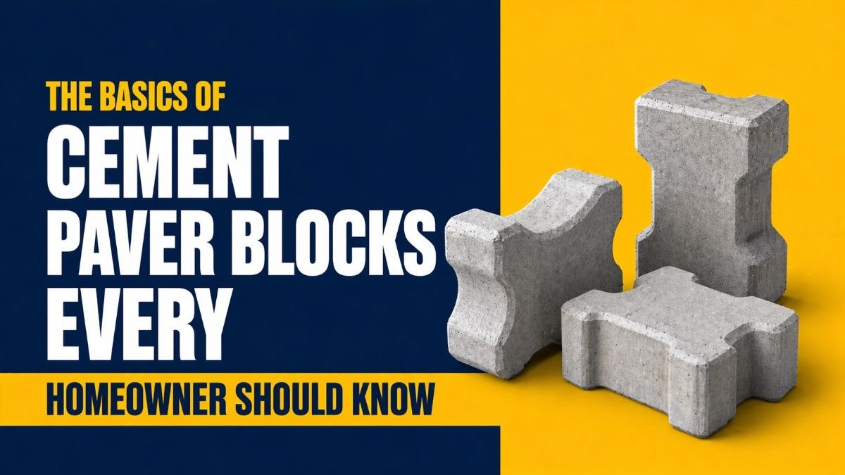 The Basics of Cement Paver Blocks Every Homeowner Should Know